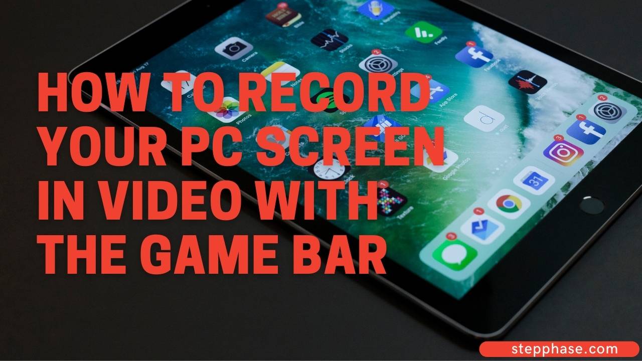 how to screen record video games on pc