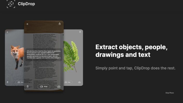 Augmented Reality Technology AR Cut and Paste App - StepPhase