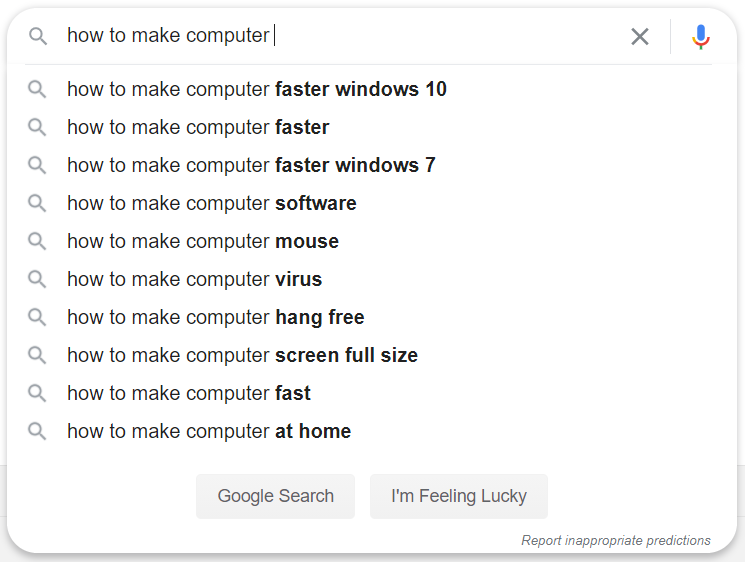 Search Keywords by Google Autocomplete - StepPhase