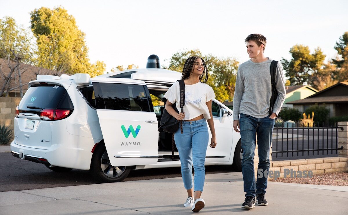 Google Waymo launched use with Waymo One app to book - stepphase