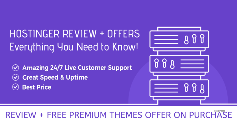 Hostinger Hostinger Web Hosting Hostinger Review Hostinger Coupon Code - StepPhase