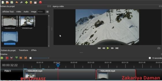 openshot video editing software