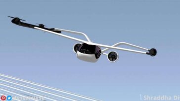 The VoloConnect is fitted with a retractable landing gear. © Volocopter