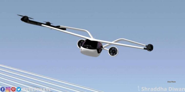 The VoloConnect is fitted with a retractable landing gear. © Volocopter