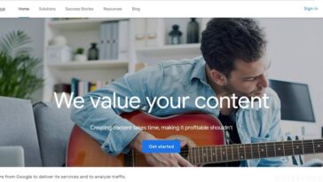 Adsense screenshot