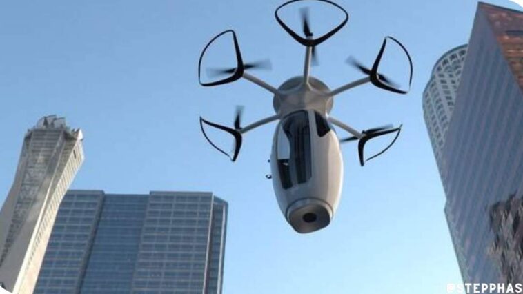 Flying capsules for getting around town, from 2025