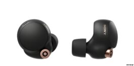 Sony's new wireless earbuds last eight hours on a single battery charge