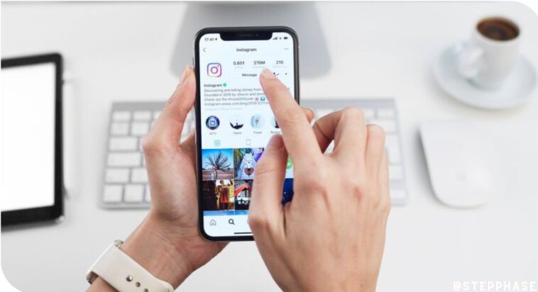 Launch Instagram in a web browser