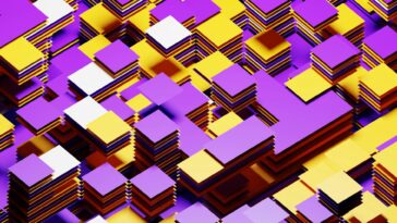 AI generated art colorful digital