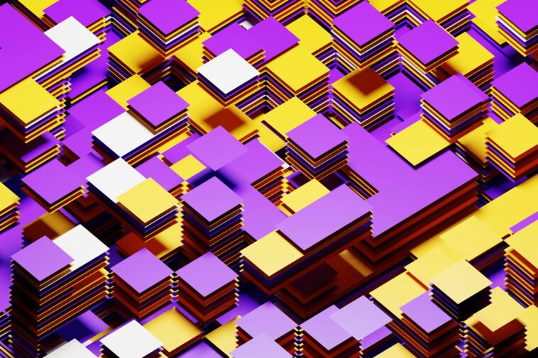 AI generated art colorful digital