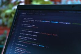 coding AI assistant laptop screen