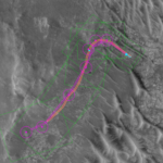NASA Perseverance Rover AI-Planned Drive on Mars