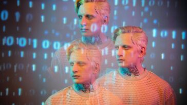 AI brain neural network futuristic