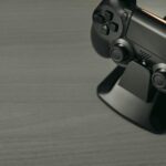 playstation controller gaming neon